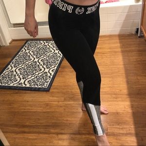 VS Pink Yoga leggings